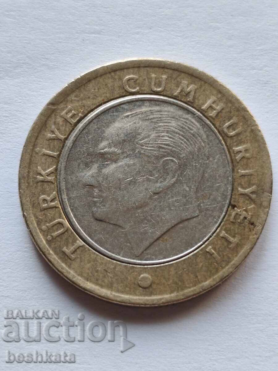 Турция - 1 лира (2018)