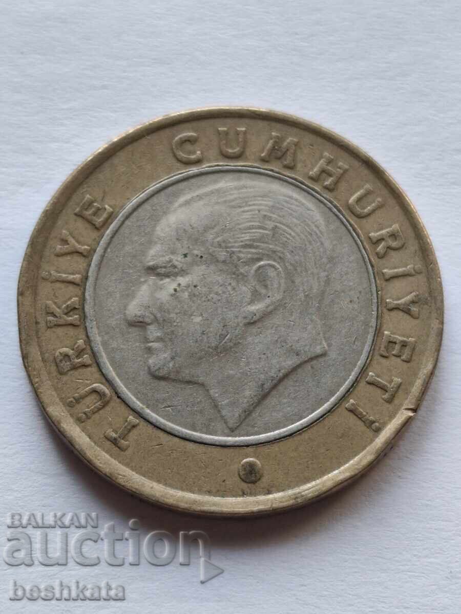 Turcia - 1 liră (2010) Turcia - 1 liră (2010)