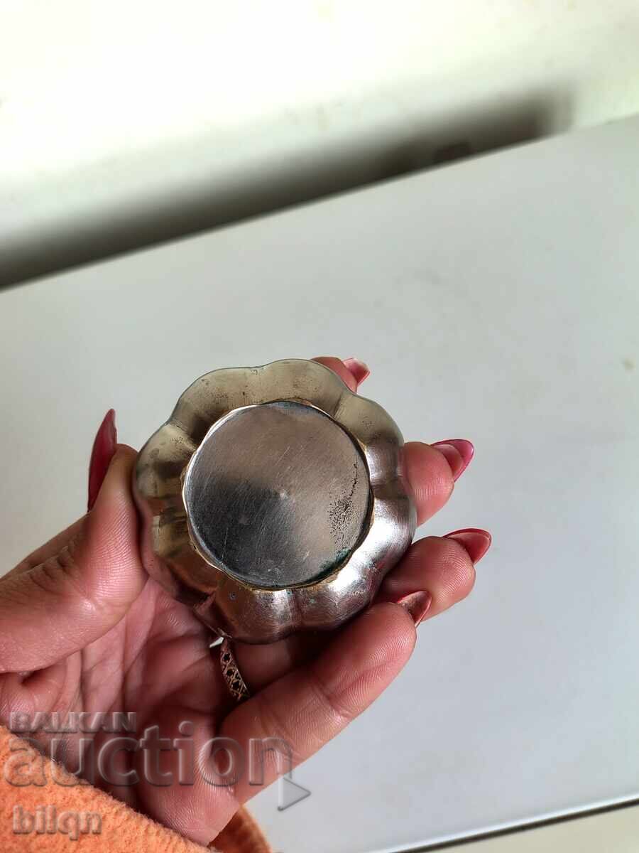 Superbă scrumieră de buzunar veche - 5 Superbă scrumieră de buzunar veche - 5