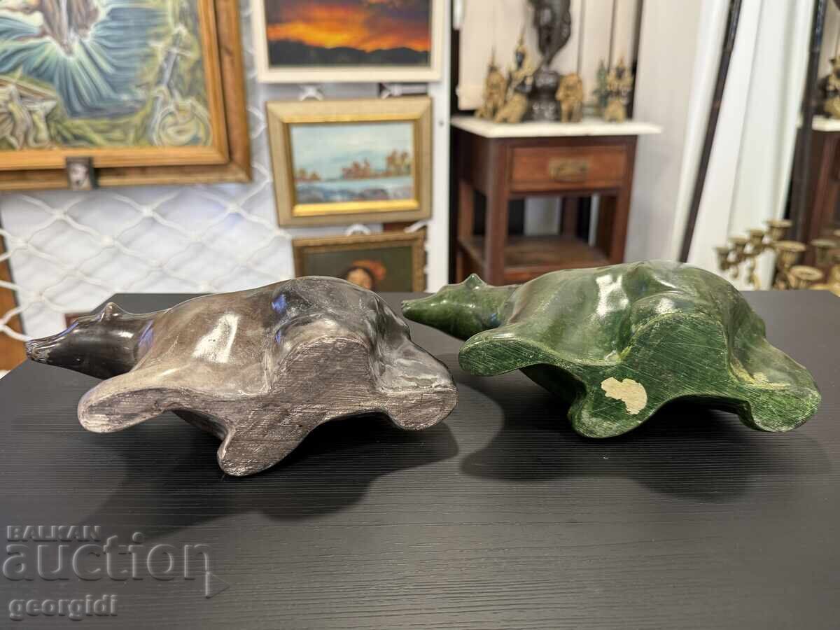 Pereche de urși polari din piatră. №7923 - 5