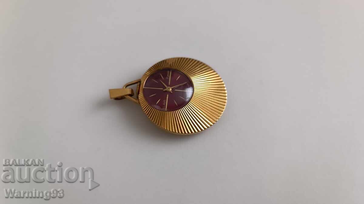 Licitație Pozlaten damski chasovnik - kolie - SLAVA - 17 jewels - №5