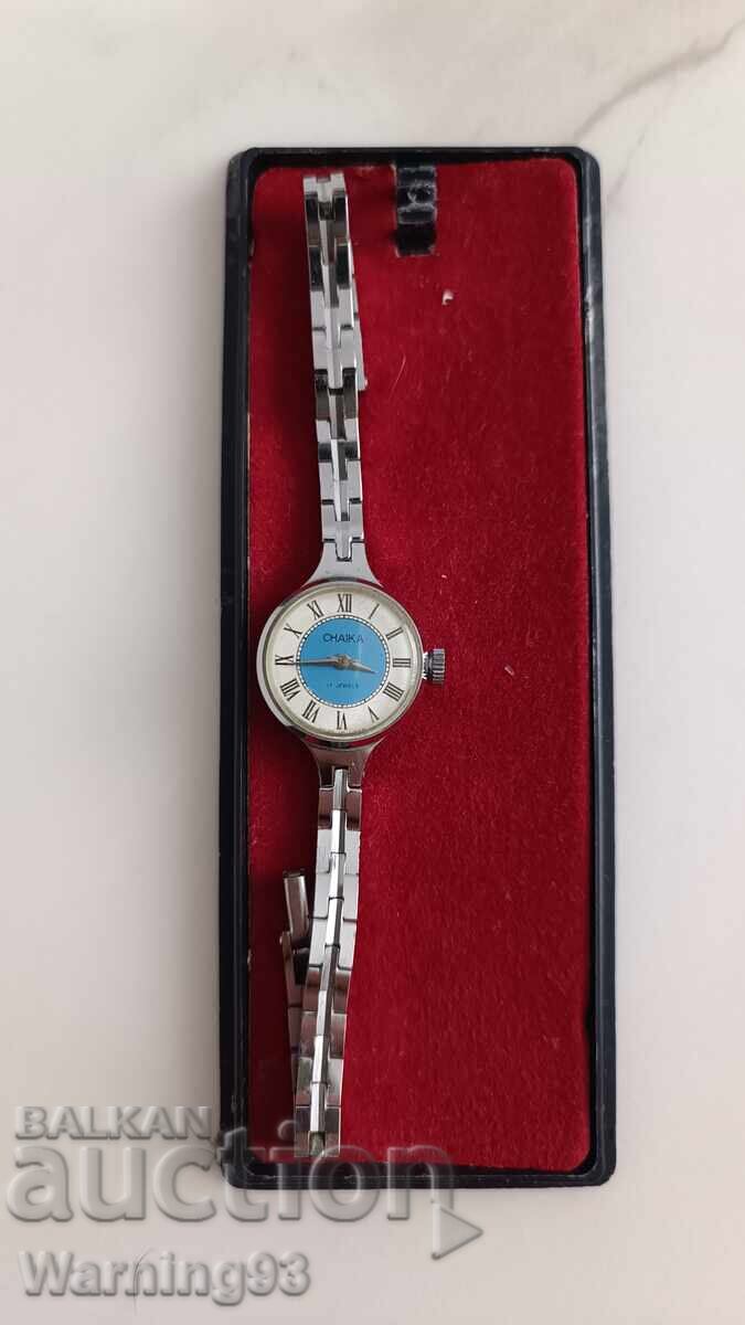 Damski rychen chasovnik - CHAIKA - 17 jewels