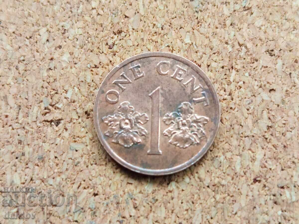 Singapore 1 cent, 1993 Singapore 1 cent, 1993