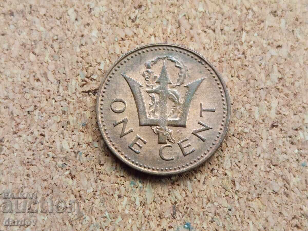 Barbados 1 cent, 1973