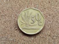 Africa de Sud 50 cenți, 1993