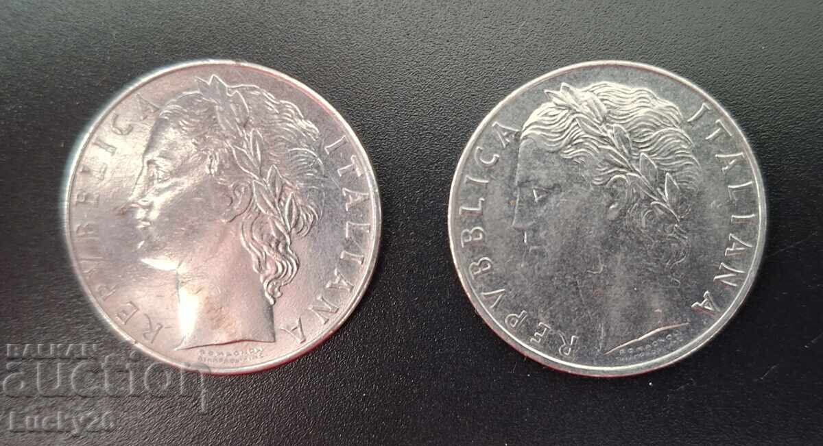 Lot ot 2 Italianski Liri - 1972, 1986 g. cu preț € 0.50 | 0.98 BGN Lot ot 2 Italianski Liri - 1972, 1986 g. cu preț € 0.50 | 0.98 BGN