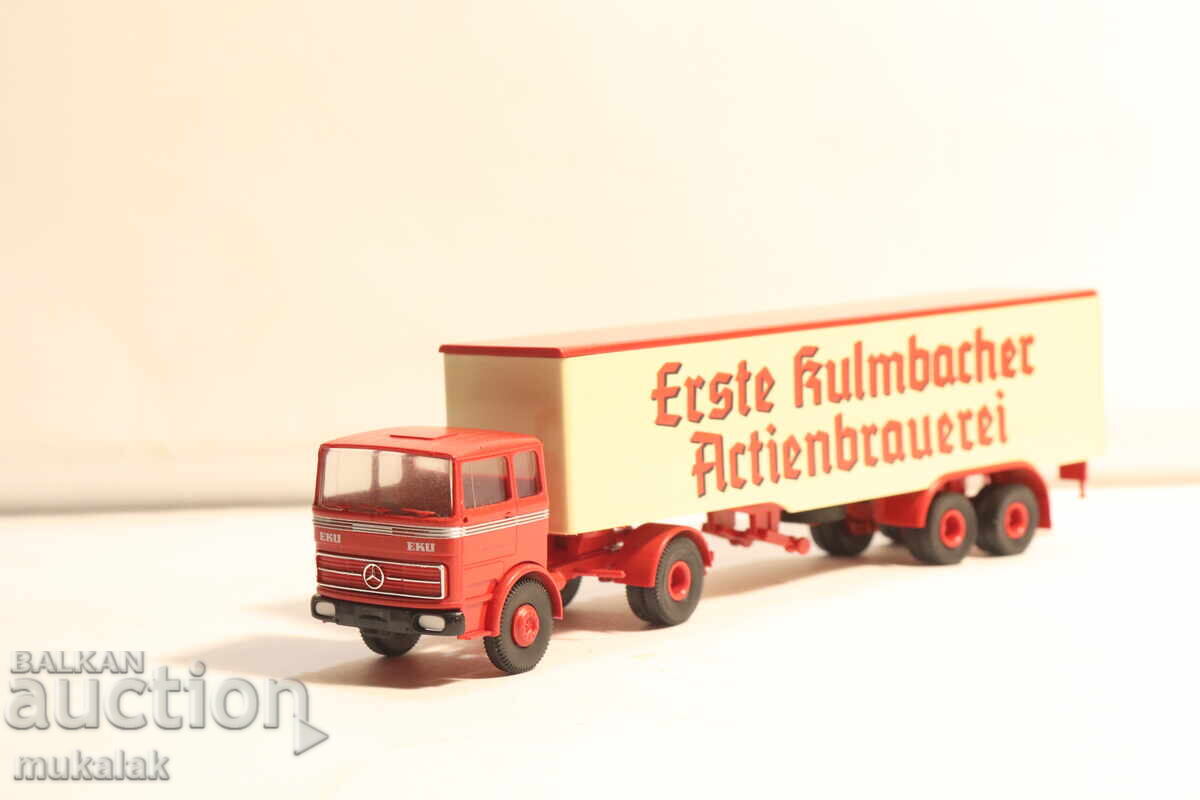 BREKINA H0 1/87 MERCEDES BENZ TRUCK RETRO MODEL TIR BREKINA H0 1/87 MERCEDES BENZ TRUCK RETRO MODEL TIR