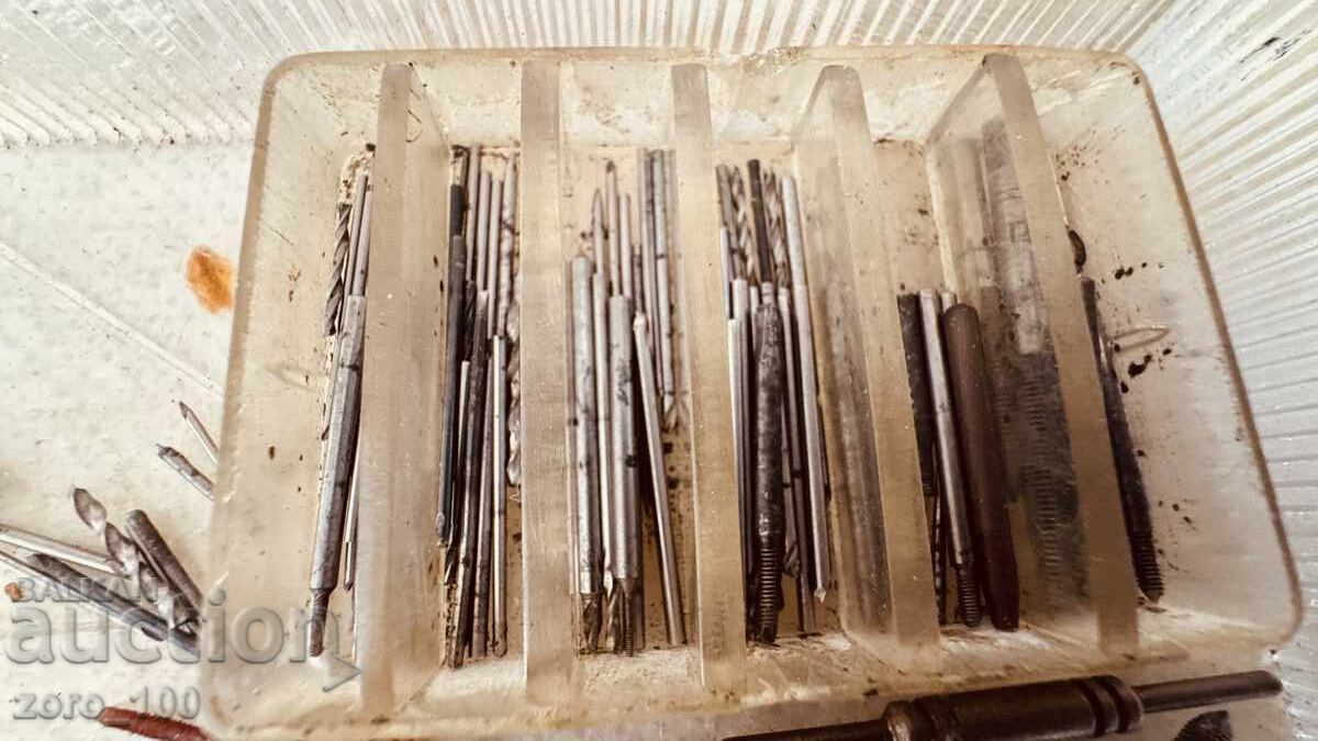 Δημοπρασία Ανταλλακτικά ρολογιών, τρυπάνια και σφιγκτήρες