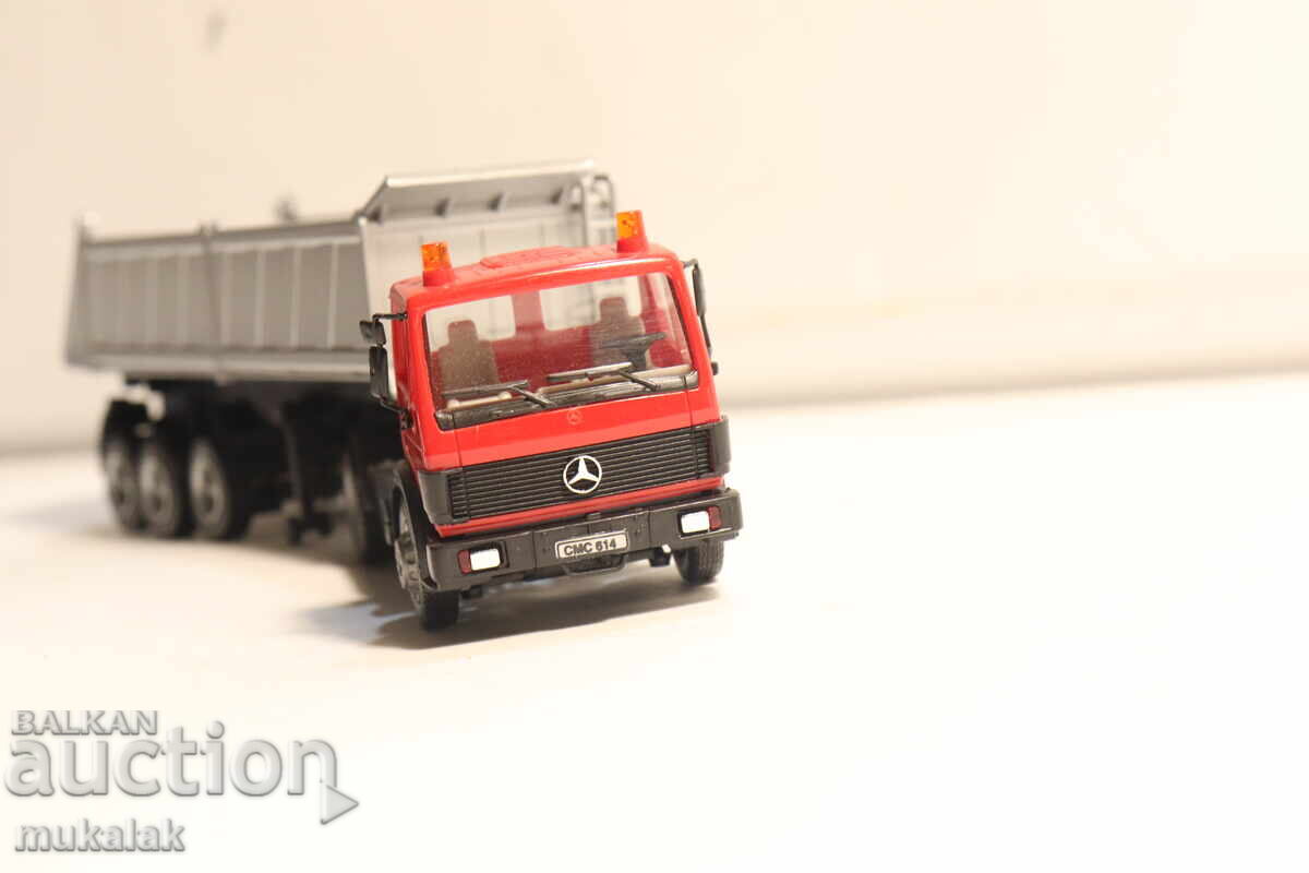 HERPA H0 1/87 MERCEDES BENZ ΦΟΡΤΗΓΟ ΑΥΤΟΚΙΝΗΤΟ ΑΝΑΤΡΟΠΗΣ ΓΟΝΔΟΛΑ ΜΟΝΤΕΛΟ - 5