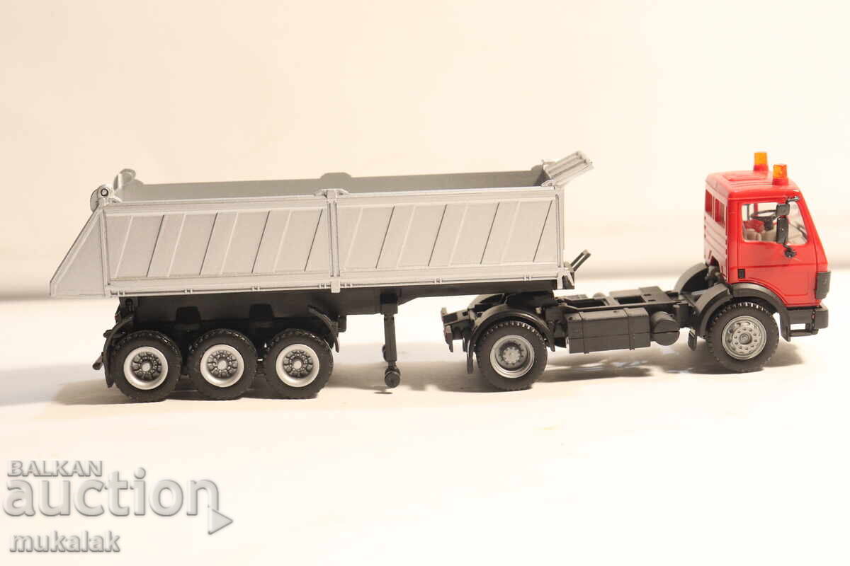 HERPA H0 1/87 MERCEDES BENZ ΦΟΡΤΗΓΟ ΑΥΤΟΚΙΝΗΤΟ ΑΝΑΤΡΟΠΗΣ ΓΟΝΔΟΛΑ ΜΟΝΤΕΛΟ - 6