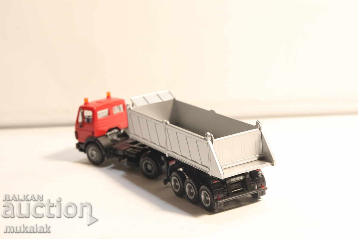 HERPA H0 1/87 MERCEDES BENZ ΦΟΡΤΗΓΟ ΑΥΤΟΚΙΝΗΤΟ ΑΝΑΤΡΟΠΗΣ ΓΟΝΔΟΛΑ ΜΟΝΤΕΛΟ - 7