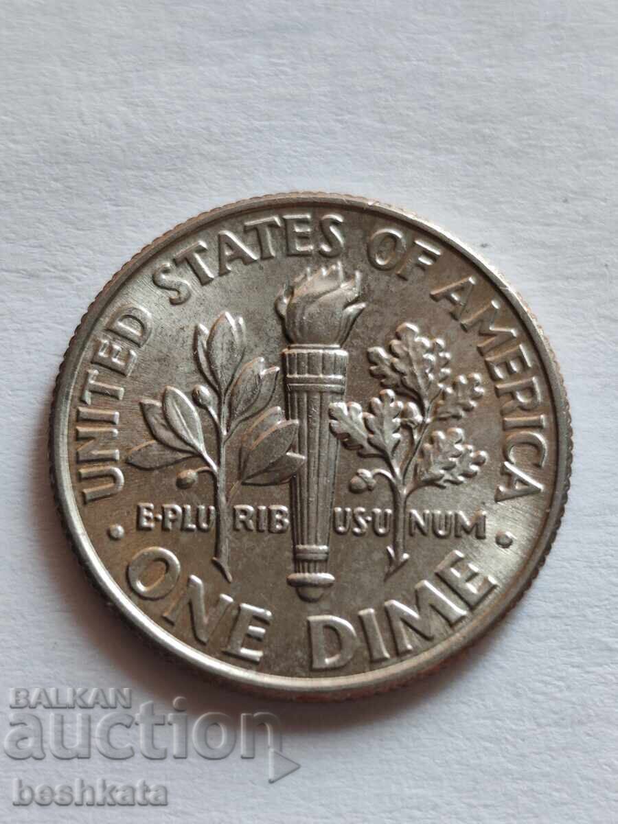 SUA - 1 dime (10 cenți) (2015) P cu preț € 0.15 | 0.29 BGN