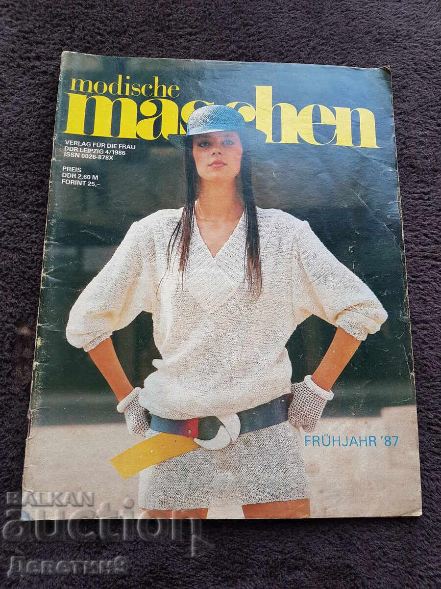 Magazine "Modische Maschen" - No. 4, 1986