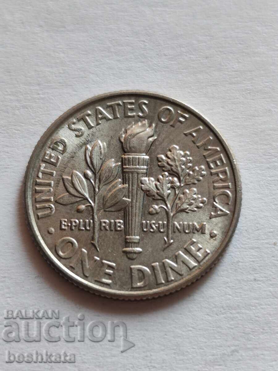 SUA - 1 dime (10 cenți) (2015) P cu preț € 0.15 | 0.29 BGN