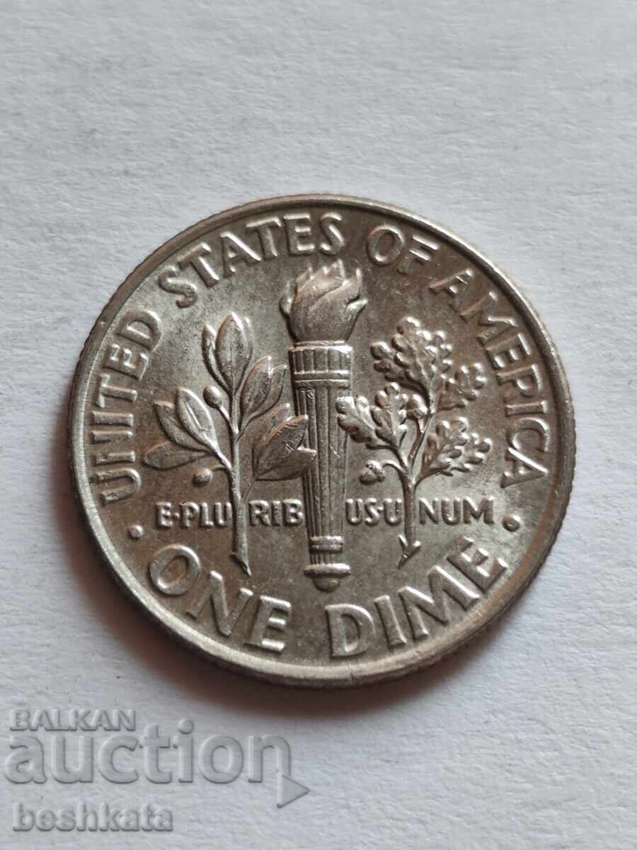 SUA - 1 dime (10 cenți) (2012) P cu preț € 0.18 | 0.35 BGN SUA - 1 dime (10 cenți) (2012) P cu preț € 0.18 | 0.35 BGN