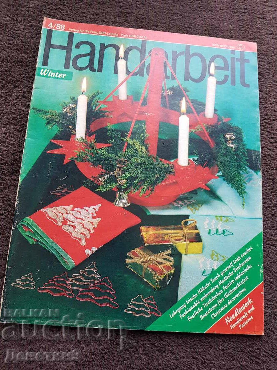 "Handarbeit" Magazine - No. 4, 1988