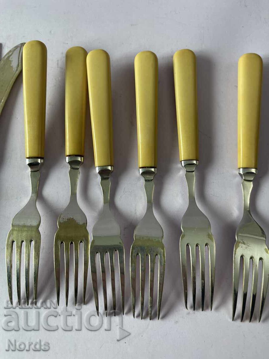 Ασημένια μαχαιροπήρουνα αντίκες - 5