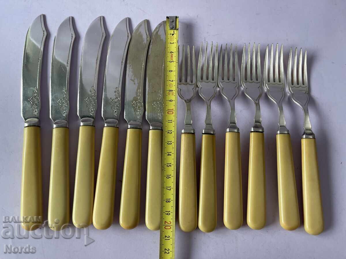 Ασημένια μαχαιροπήρουνα αντίκες - 6