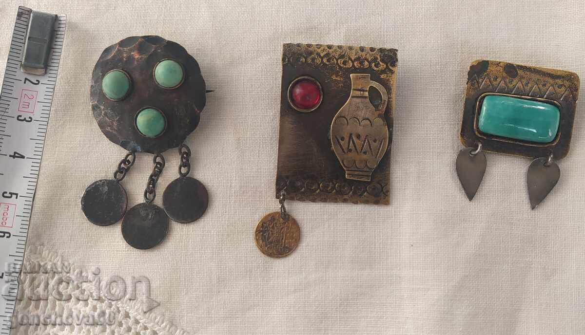 ЛОТ СТАРИ ЕТНО БРОШКИ - 5