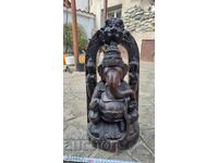 Μεγάλο ξύλινο γλυπτό. Φιγούρα