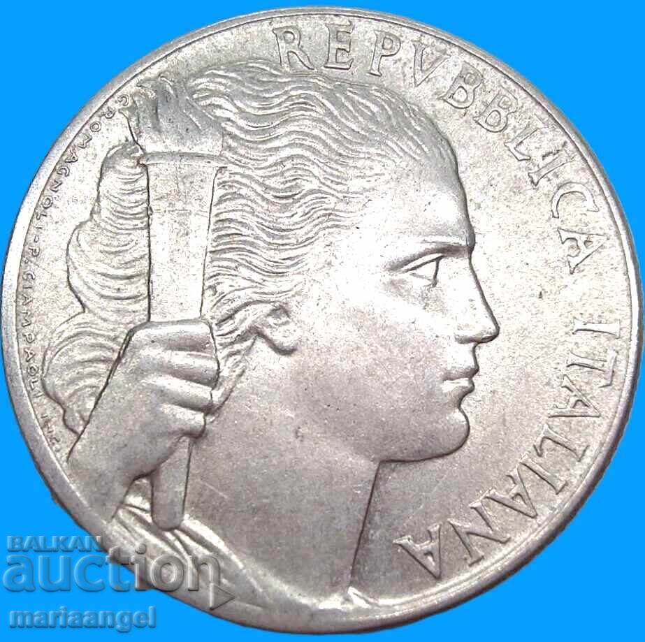 5 Lire 1950 Italia cu preț € 2.00 | 3.91 BGN