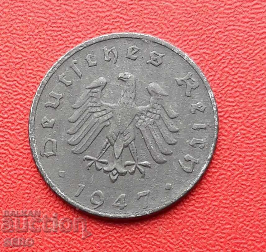 Germany - 5 Pfennig 1947 D-Munich with price € 6.00 | 11.74 BGN