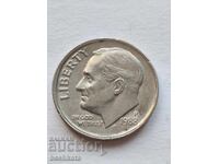 SUA - 1 dime (10 cenți) (1988) P