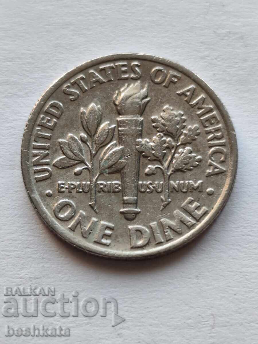 USA - 1 Dime (10 Cents) (1986) P with price € 0.20 | 0.39 BGN