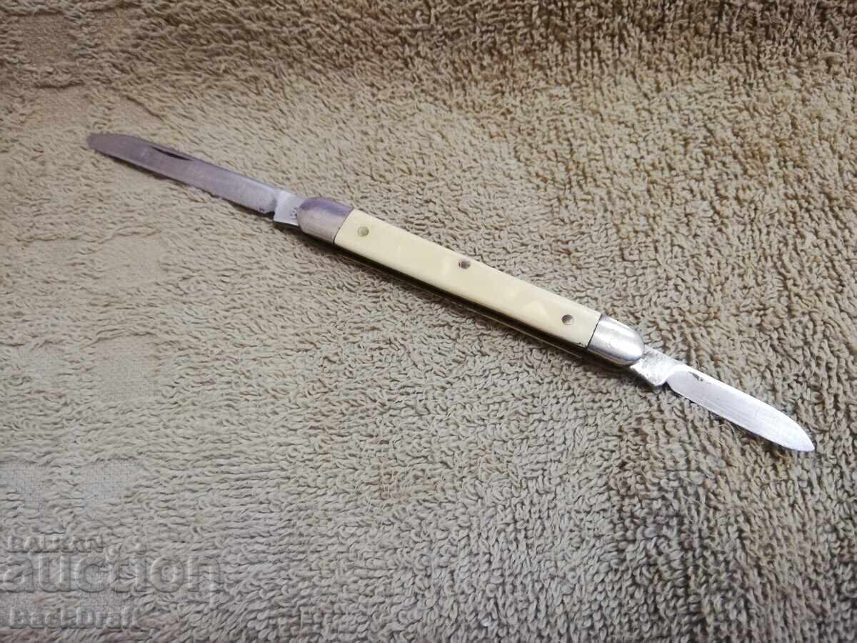 Briceag vechi pliant de buzunar, cuțitul COOP "G.Dimitrov" Shipka