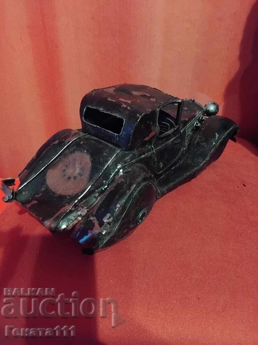 Стара метална количка мерцедес - 6 Стара метална количка мерцедес - 6