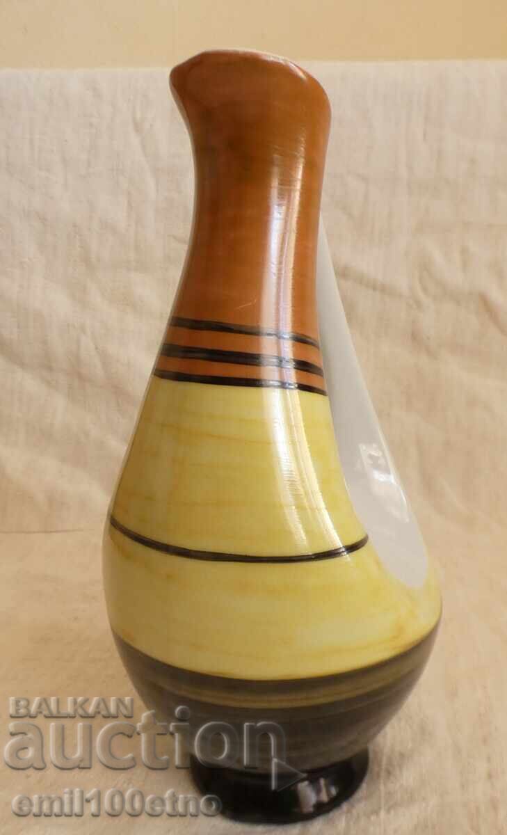 Delivery of Jug shaped stylized bird old Bulgarian porcelain Isis