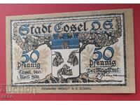 Banknote - Germany - Silesia - Cosel - 50 Pfennig 1921