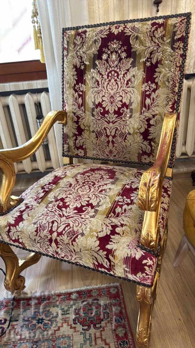 Antique, old baroque armchair with price € 400.00 | 782.33 BGN