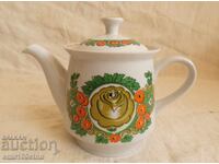 Small teapot old porcelain USSR