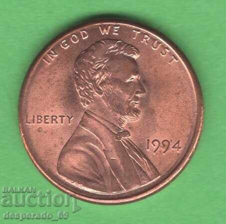 (¯`'•.¸ 1 cent 1994 SUA ¸.•'´¯)