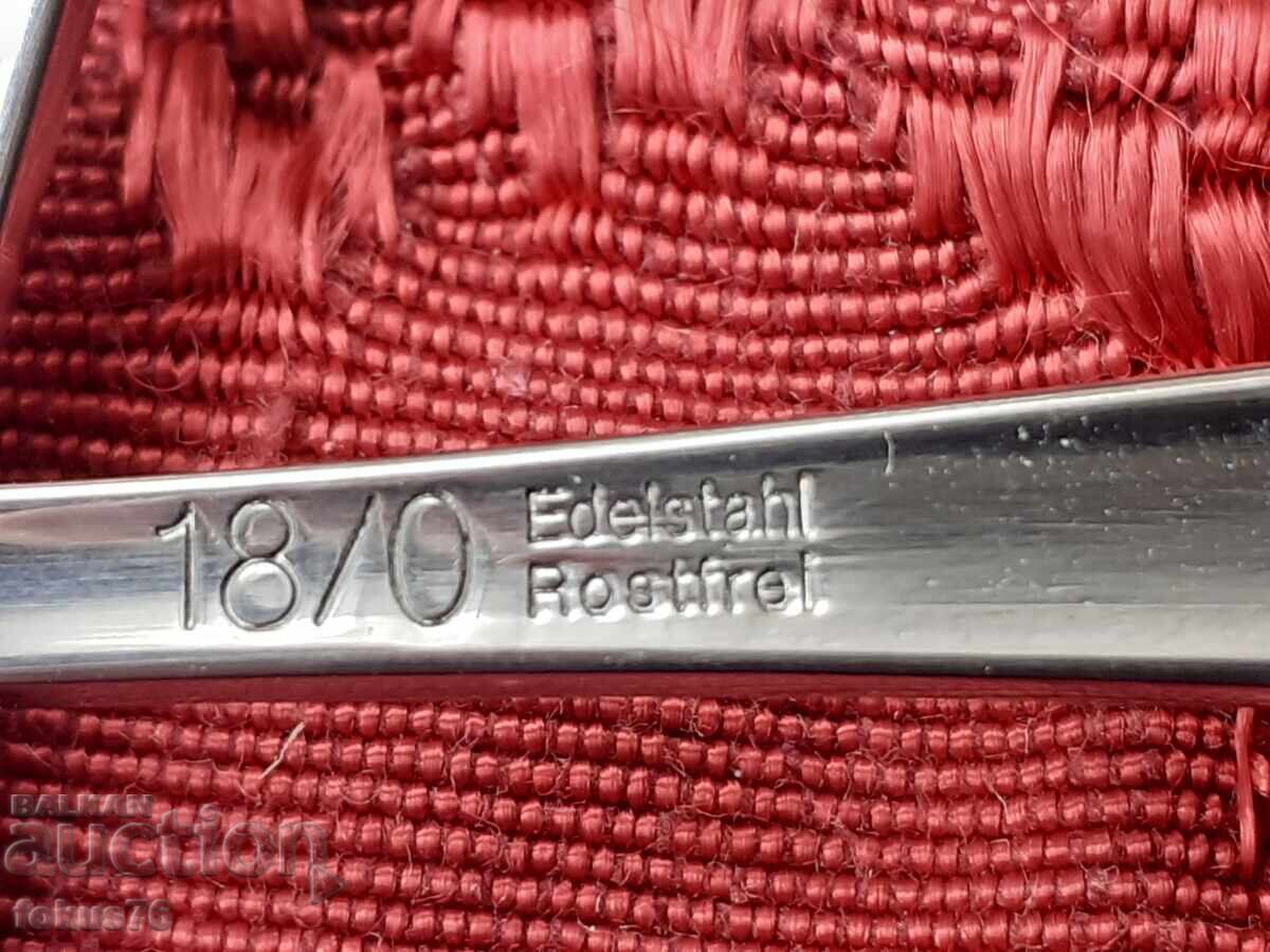 Tacâmuri de lux lingurițe Edelstahl Rostfrei - 6 buc. noi - 6