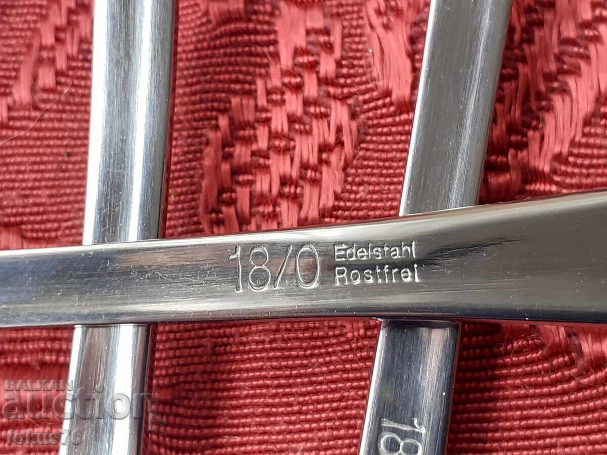 Tacâmuri de lux furculițe Edelstahl Rostfrei - 5 buc. noi - 6