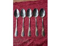 Luxury cutlery spoons Edelstahl Rostfrei - 5 pcs. new