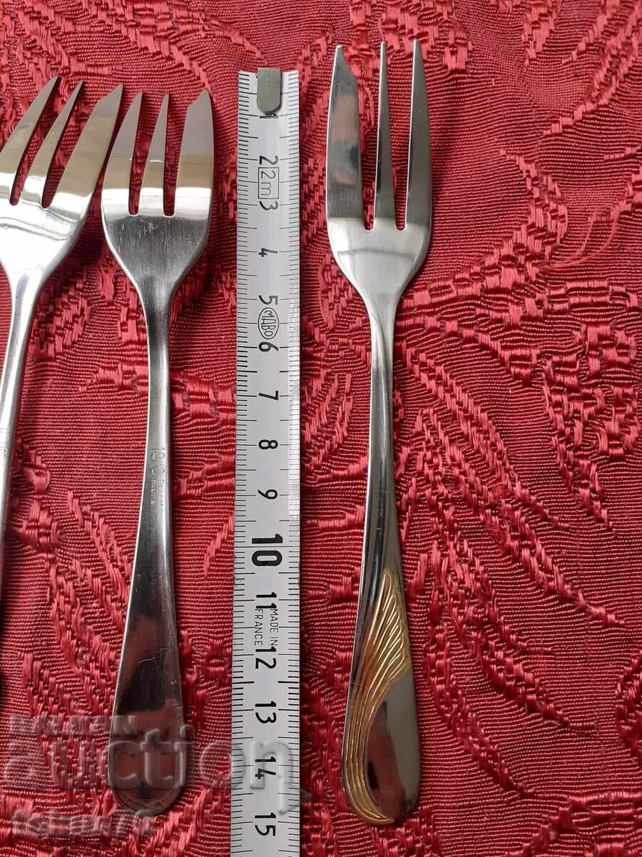 Luxury cutlery forks Edelstahl Rostfrei - 6 pcs. new - 7