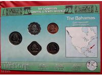 Μπαχάμες - ΣΕΤ 5 νομισμάτων