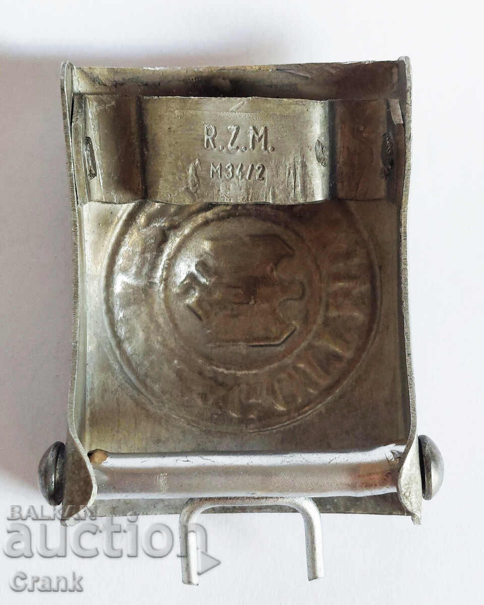 WW2 3 Reich Cataramă de centură germană Wehrmacht Combat cu ștampilă - 5