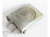 WW2 3ο Ράιχ Γερμανική αγκράφα ζώνης Wehrmacht Combat με σφραγίδα