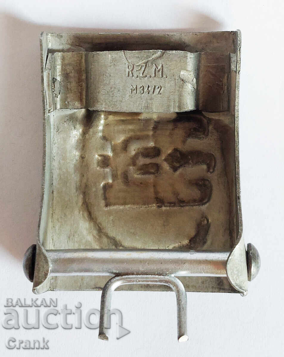 WW2 3 Reich Cataramă de centură germană Crucea Roșie, cu marcaje - 6