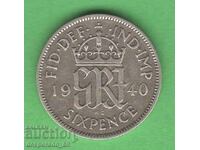 (¯`'•.¸ 6 πένες 1940 ΜΕΓΑΛΗ ΒΡΕΤΑΝΙΑ ¸.•'´¯)