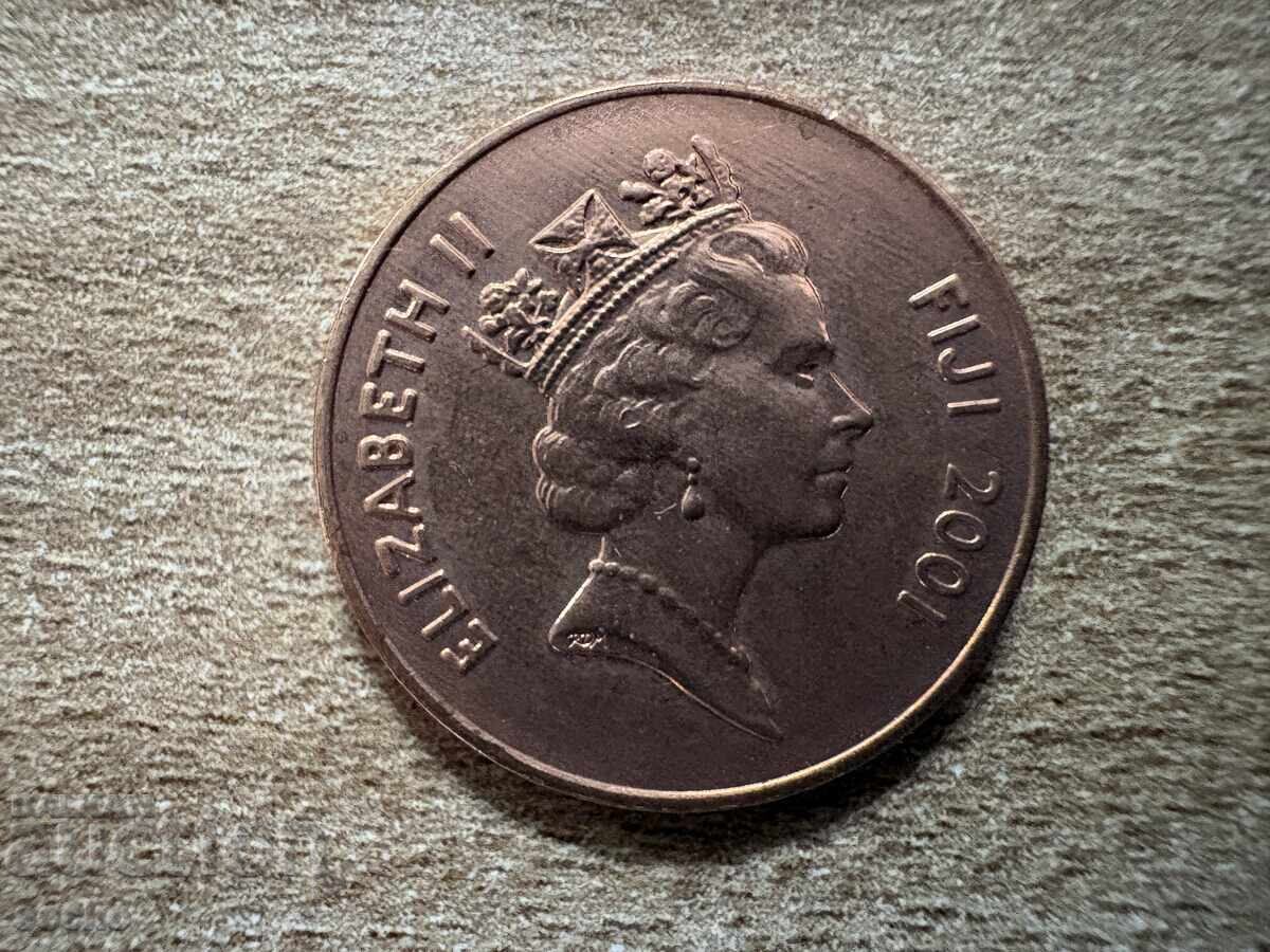 Fiji - 2 cenți (2001) cu preț € 0.36 | 0.70 BGN