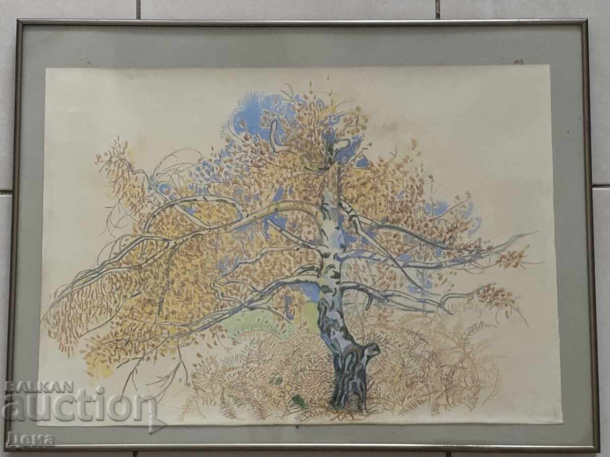 Μαριέτα Τσουκλέβα παστέλ 1996