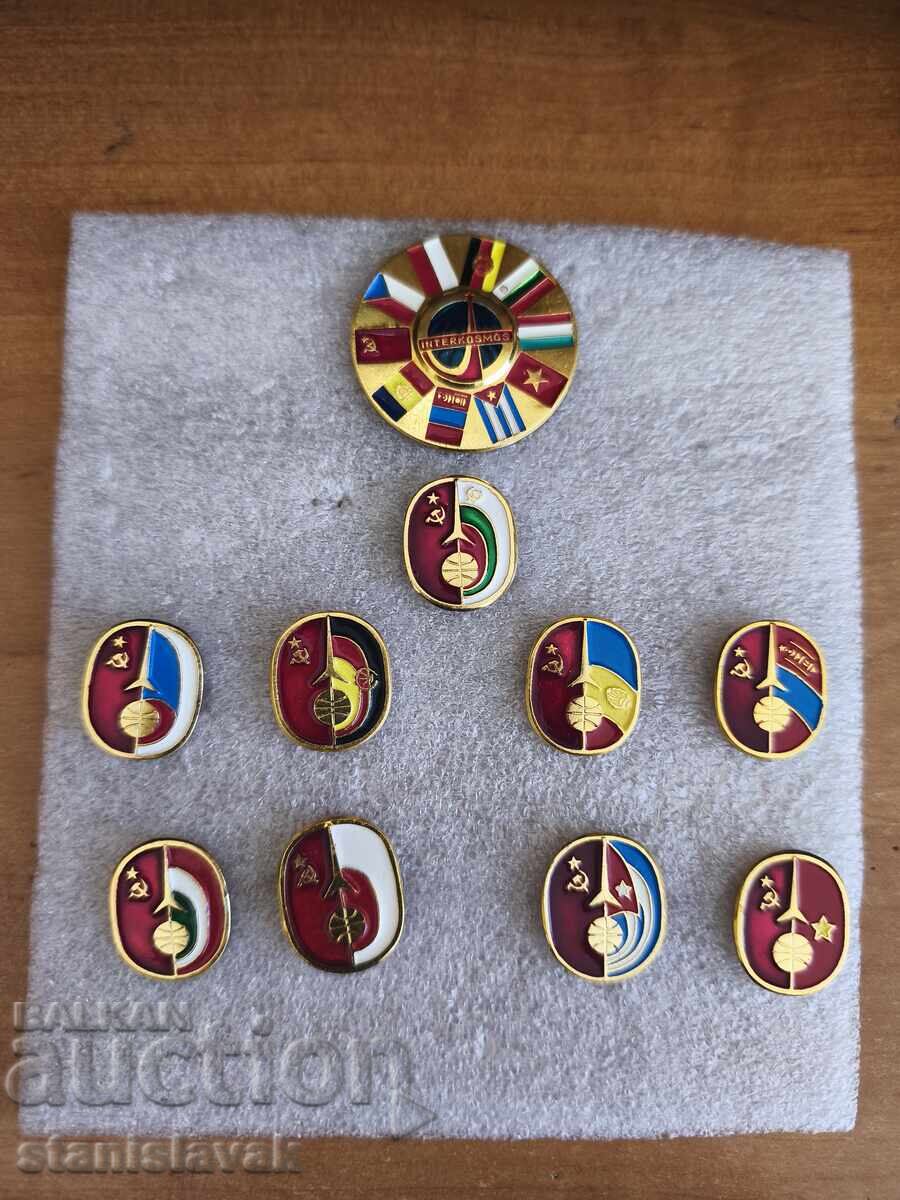 Licitație Colecția de insigne Intercosmos