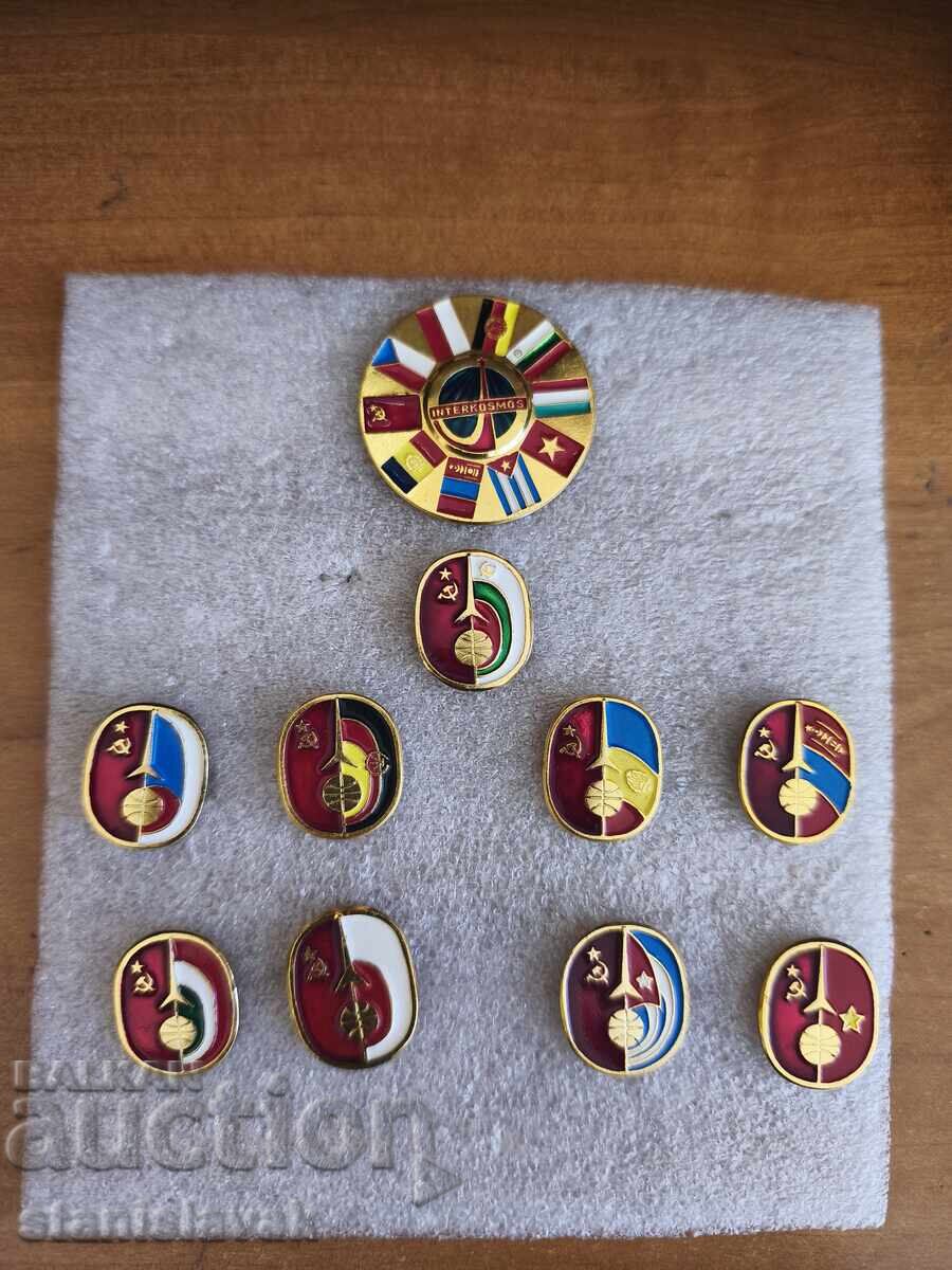 Colecția de insigne Intercosmos
