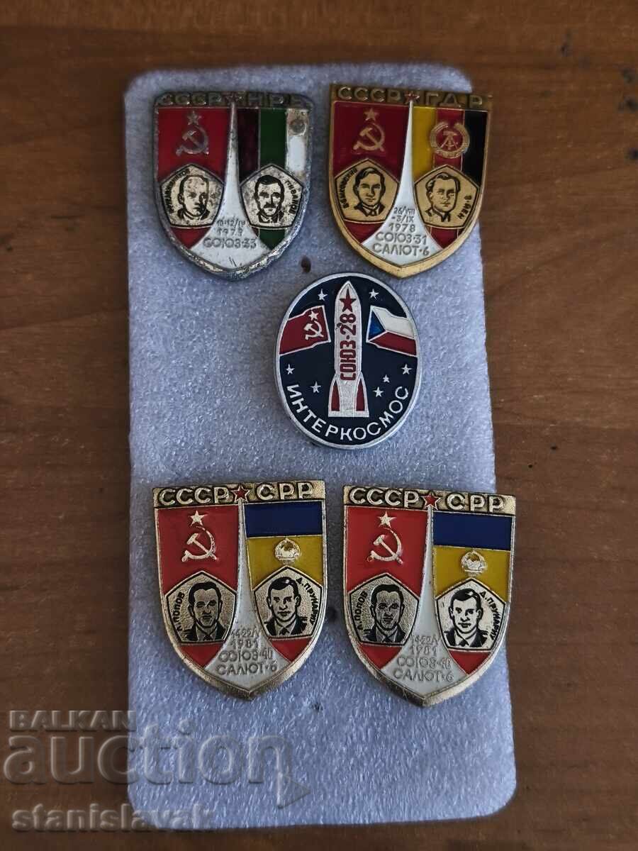 Colecția de insigne Intercosmos