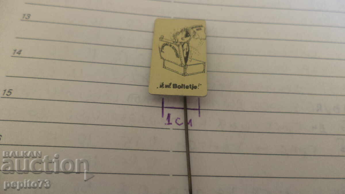 Licitație Znachka reklamna ,Bolletje, marka testeni și biscuiți Licitație Znachka reklamna ,Bolletje, marka testeni și biscuiți